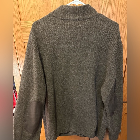 100% Lambswool zip up cardigan sweater by Viyella. Extremely cozy feeling - Picture 6 of 12